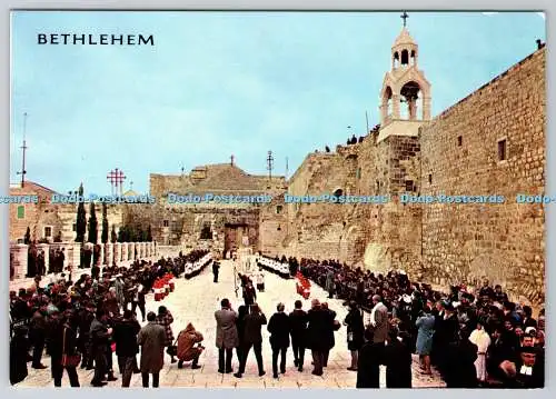 D320799 Bethlehem. Geburtskirche bei Weihnachtsprozession. Palphot