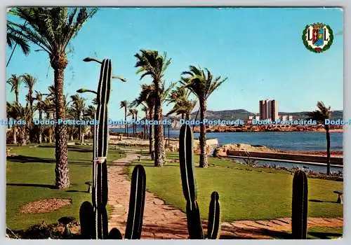 D316371 Javea. National Road House. Garten. Farbe Zerkowitz. Barcelona Casamajo.