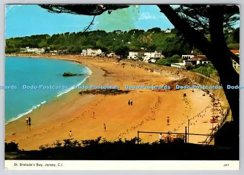 D316374 St Brelade Bay. Jersey. C.I. Leader Sales. E. T. W. Dennis. Scarborough