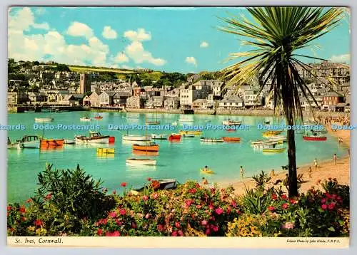 D320810 St. Ives. Cornwall. John Hinde. PM. Penzance. 1975