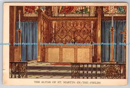 D320828 Der Altar von St. Martin auf den Feldern