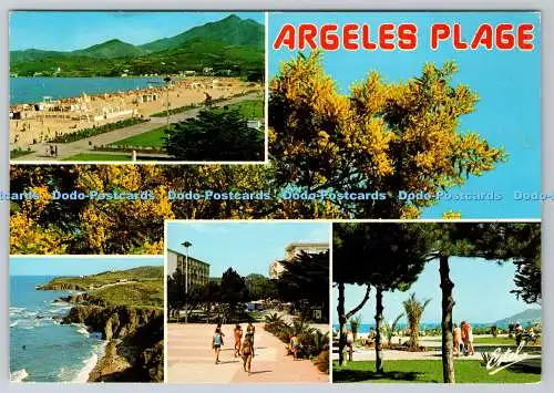 D316411 Argeles Plage. Edition Estel. Blois. Produktion Leconte. La Cote Mermei