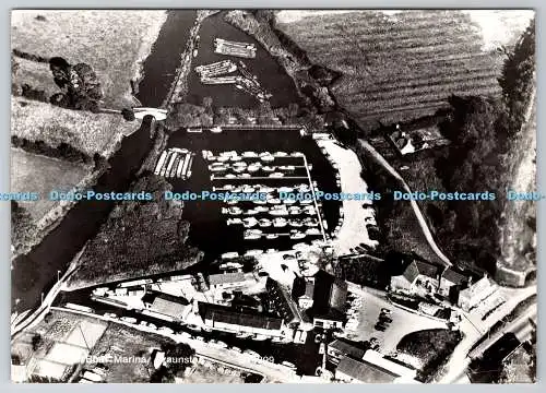 D320844 Braunston. Bootsmarina. Postkarte