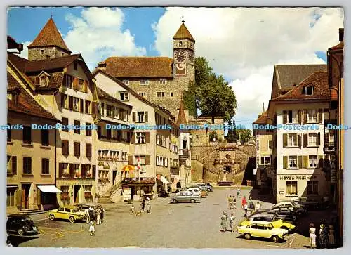 D320857 Rapperswil. Hauptplatz Mit Schloss. Rud. Suter