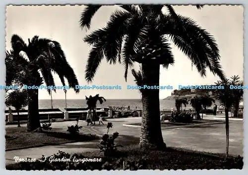 D320916 Varazze. I Giardini. Lungomare. Die Gärten. Mumitta. 1957