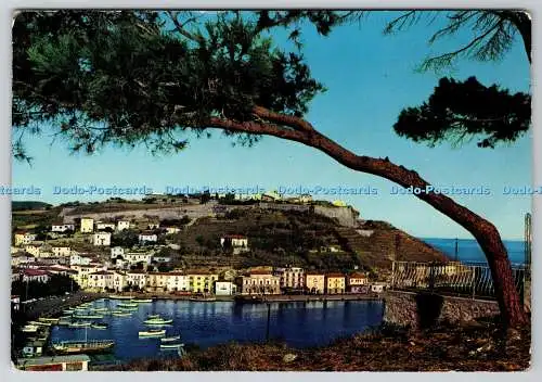 D320929 Isola d Elba. Porto Azzurro. Allgemeine Ansicht. Fotocolore