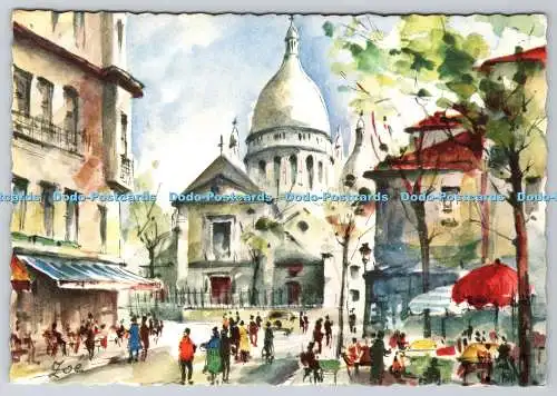 D320962 Paris. Montmartre. Place du Tertre. G. Navarro