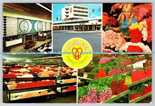 D320965 Aalsmeer. Schnittblumenabteilung United Flower Markets. V. B. A. W. G. Buis.