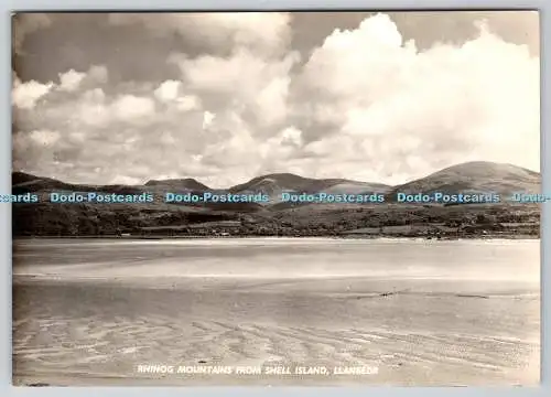 D320981 Llanbedr. Nashorngebirge von Shell Island. John E. Edwards. Eine Stratha