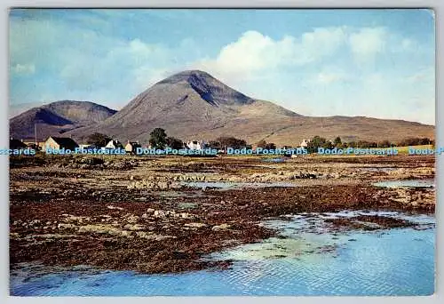 D316571 Broadford und die Red Hills. Isle of Skye. J. Arthur Dixon. Inverness