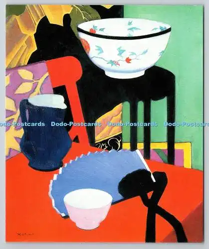 D321008 Scottish National Gallery of Modern Art. F. C. B. Cadell. Blauer Lüfter. Anto