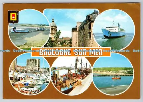 D316645 Boulogne. Sur Mer. Escudo de Oro. Edition MAGE. SPADEM. Multi View