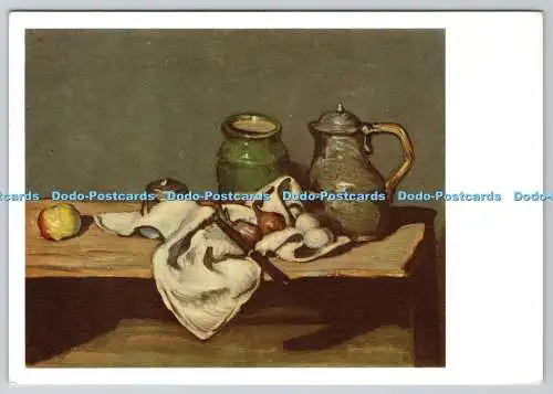 D316656 P. Cezanne. Nature morte a la bouillaire d etain. Stillleben. Fernard Ha
