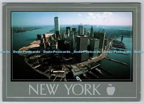 D316657 New York City. Luftaufnahme. Ed Simpson. Nach Bild. Travel Card. Schlag