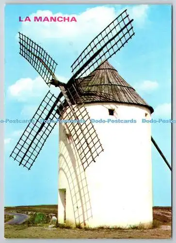 D321095 Espana. La Mancha. Moulins. Ediciones Paris. J. M. Zaragoza. N. 779. Pos