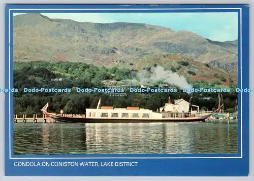 D316670 Gondel auf Coniston Water. Lake District. Photo Precision Ltd. Huntingdo