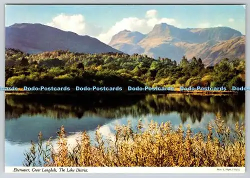 D316671 Elterwater. Tolles Langdale. The Lake District. E. Nagele. FRPS. John Hin