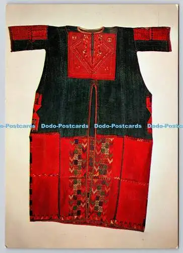 D321119 British Museum. Palästinensisch-arabische Stickerei. Damen Kleid. Ramallah. Pos