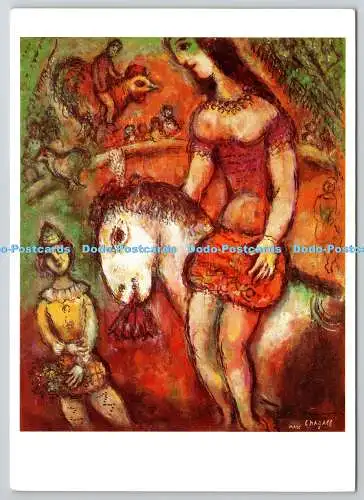 D321130 Marc Chagall. La Belle Ecuyere. Christies Bridgeman Art Library. ADAGP.