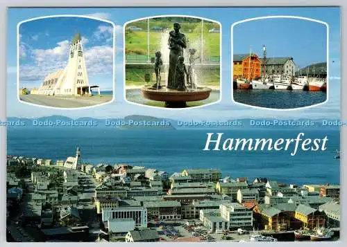 D316713 Hammerfest. Norwegen. ZUM FOTO ALS. Harstad. Multi View