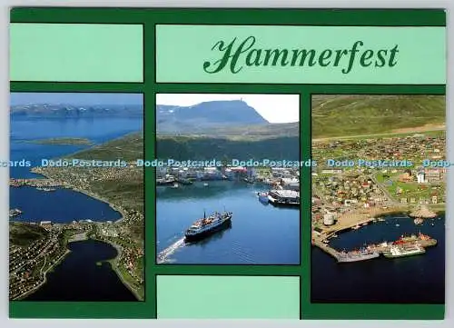 D316722 Hammerfest. Norwegen. Foto Co. HC Offset. ZUM FOTO ALS. Harstad. Multi View