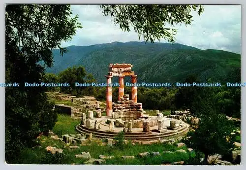 D316726 Delphi. Der Tholos von Marmaria. Griechenland. Postkarte