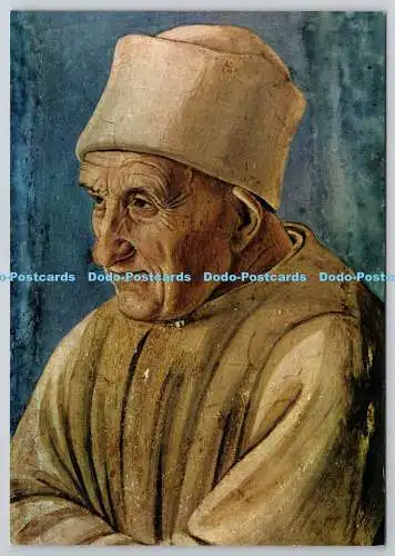 D321151 Firenze. Galleria Uffizi. Filippo Lippi. Porträt eines alten Mannes. Giusti