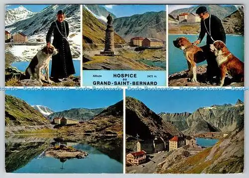 D316734 Hospiz Großheiliger Bernhard. Edition Darbellay Martigny. 1980. Multi Vie