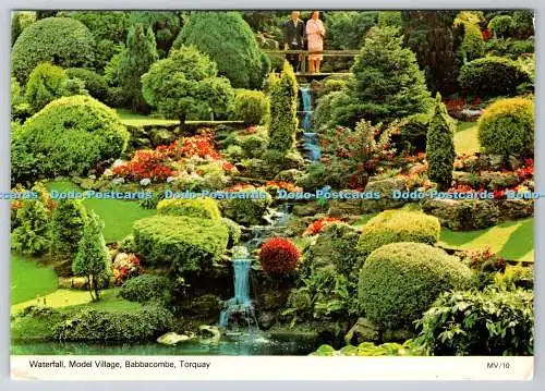 D316739 Wasserfall. Modelldorf. Babbacombe. Torquay. E. T. W. Dennis. Scarboro