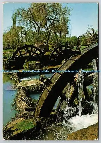 D321163 Arabische Republik Ägypten. Fayoum. Wasserrad. Al Ahram. Kairo. Dino Sassi.
