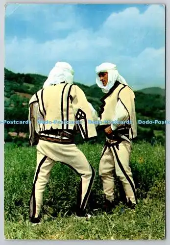 D321195 Serbien. Nationaltracht aus dem Bezirk Pec im Kosovo. Ansabl Lado. Z