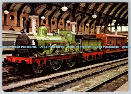 D316775 North Eastern Railway 901 Class. Restaurierte Great Northern Railway 6 Rad