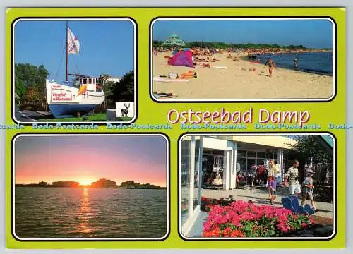 D316779 Ostseebad Damp. Herlich Willkommen im Ostseebad Damp. Gunter Walberg. Mu