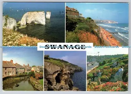 D316782 Swanage. Dorset. John Hinde. 1993. Multi View