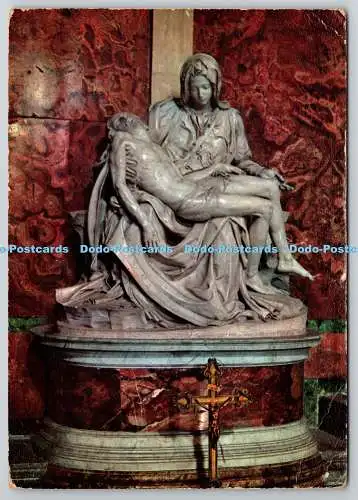 D321212 Roma. Petersdom. Die Pieta von Michael Angelo. Alterocca. Terni