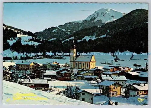D316791 Wintersportplatz Soll. mit Hoher Salbe. Tirol. Cosy Verlag. PM Soll