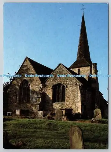 D321229 Kent. Hever. Peterskirche. Richter Postkarte. Hastings. C7533X. Postc