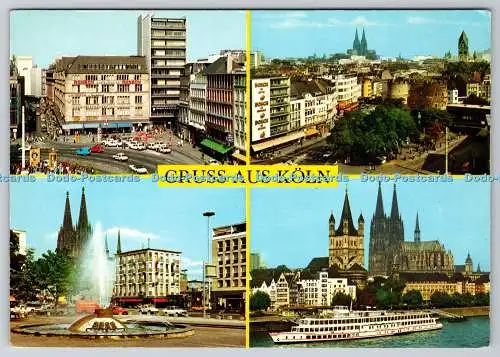 D316808 Köln. Holsten Karte. Bild Druck und Verlag GmbH. Lübeck. Multi View