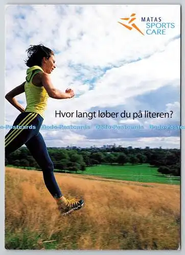 D321235 Matas Sports Care. Hvor lang lober du pa literen. Gratiskarte. N. 668a. P