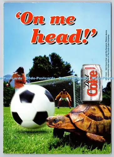 D321237 On me head. Diät Cola. Für alle, die das Leben lieben. Zuckerfrei. Toller Geschmack.