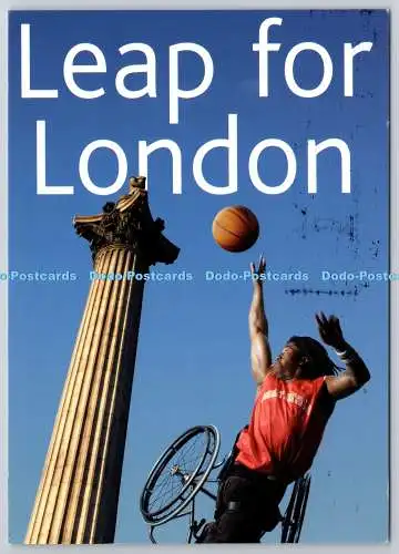 D321240 Sprung nach London. Kandidatenstadt. Olympische Spiele und Paralympische Spiele 2012