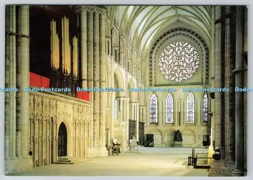 D316817 Lincoln Cathedral. Chorschirm und Südtransept. Sir W. B. Richmond R