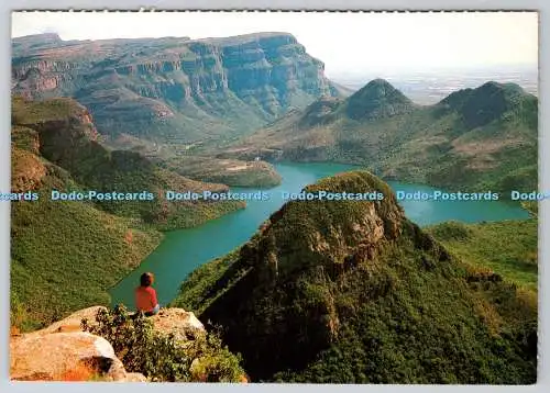D316818 Blyderivierspoort Dam. Ostern Transvaal. John Hone. AP. Kunstverlag P