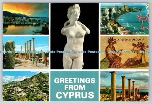 D316827 Zypern. Mona Ltd. Limassol. PM Paphos. 1992. Multi View
