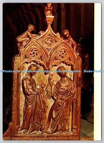 D321275 Kathedrale von Lund. Teil des Chorgestühls aus dem 14. Jahrhundert. versehentlich. Schweden