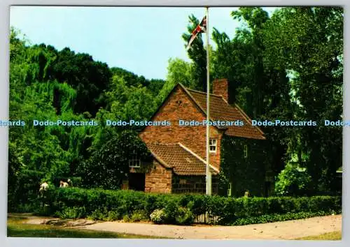 D316862 Cooks Cottage. Fitzroy Gardens. Melbourne. Victoria. Rose Stereograph Co