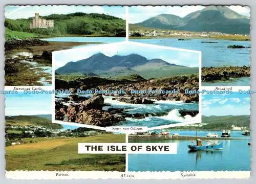 D316865 The Isle od Skye. Valentinstag. Dundee und London. PM Nairn. 1970. Multi Vi