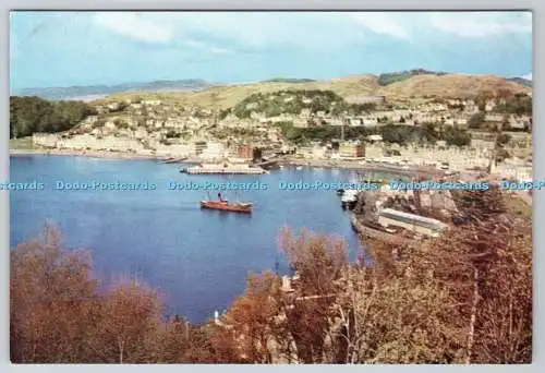 D316869 Oban Bay von Pulpit Hill. Farbe W.S. Thomson. Fort William