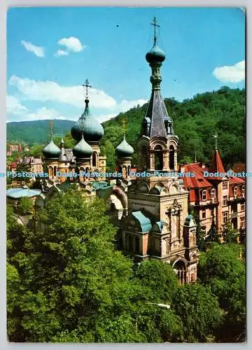 D321292 Karlsbad. Orthodoxe Kirche. Petr Karasek. Tisk Severografia Decin. Pr