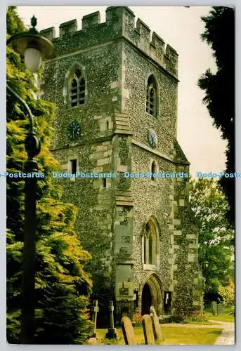 D321293 Chalfont St. Giles Kirche. Stan Brennnessel. A. B.I.P.P. Sprint Print und